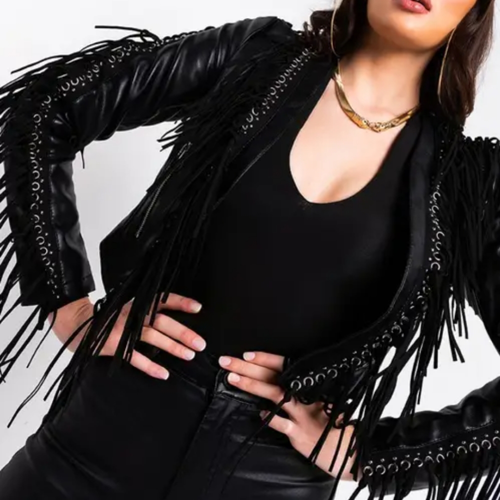Akira fringe jacket